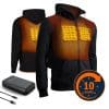 ETNA Beheizbare Hoodie Magnetar Heat Vor und Hinten